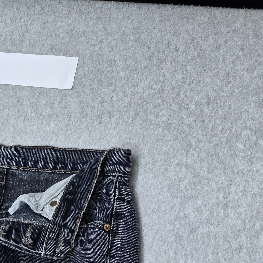VINTAGE Levi's 501 Men Jeans 31X32 Gray 90s‎ USA Denim Straight 29
